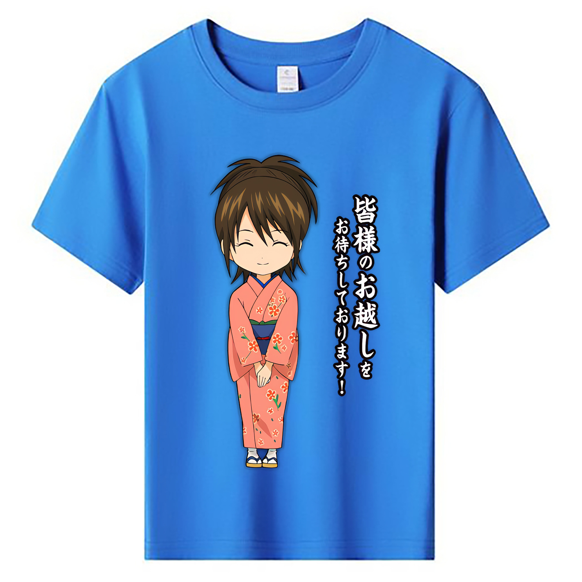 （画像用） ぎんたま 坂田銀時（さかたぎんとき） 神楽 志村新八（しむら しんぱち） GINTAMA Sakata Gintoki Kagura Shimura Shinpachi 綿100％キッズTシャツ（フロントプリント）